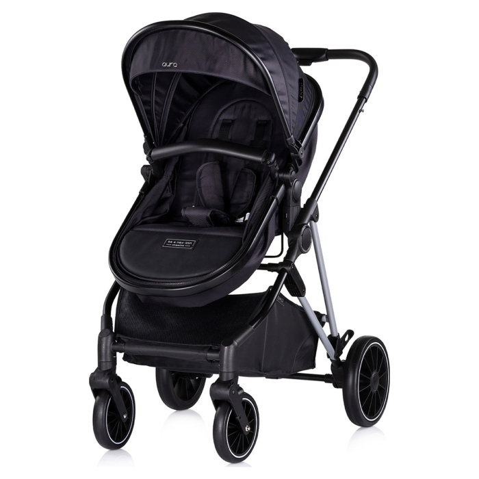 Carucior Aura 2 in 1 - Chipolino, Blackberry 0 luni [2]