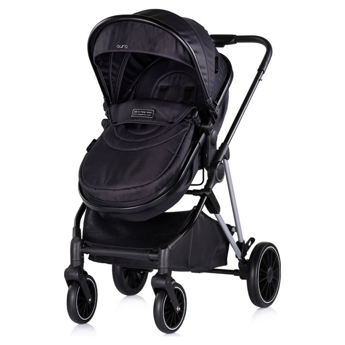 Carucior Aura 2 in 1 - Chipolino, Blackberry 0 luni [3]