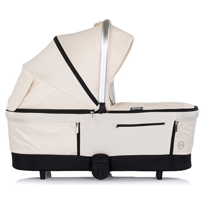 Carucior Chipolino Aurora 3 in 1, pana la 22 kg, scoica auto i-size, cadru usor, pliere usoara, husa picioare, sezut reversibil, gentuta inclusa, Cashmere [16]