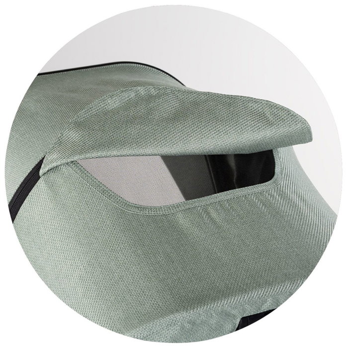 Carucior Chipolino Aurora 3 in 1, pana la 22 kg, scoica auto i-size, cadru usor, pliere usoara, husa picioare, sezut reversibil, gentuta inclusa, Matcha [26]