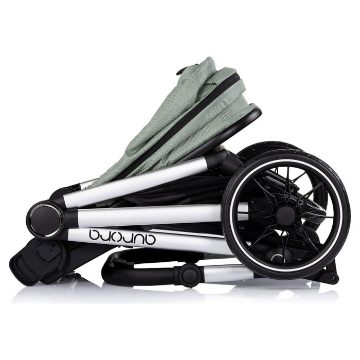 Carucior Chipolino Aurora 3 in 1, pana la 22 kg, scoica auto i-size, cadru usor, pliere usoara, husa picioare, sezut reversibil, gentuta inclusa, Matcha [17]