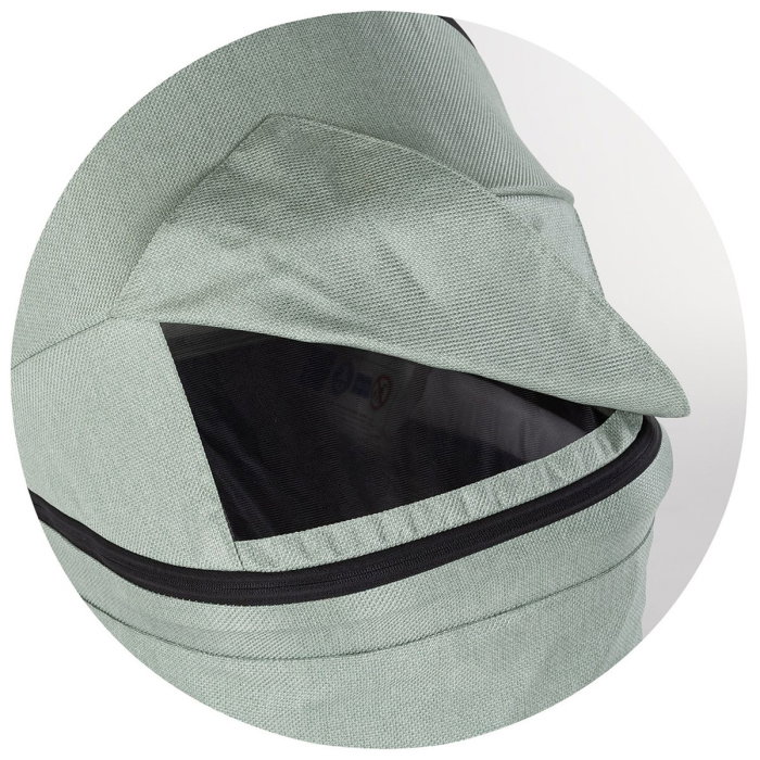 Carucior Chipolino Aurora 3 in 1, pana la 22 kg, scoica auto i-size, cadru usor, pliere usoara, husa picioare, sezut reversibil, gentuta inclusa, Matcha [32]