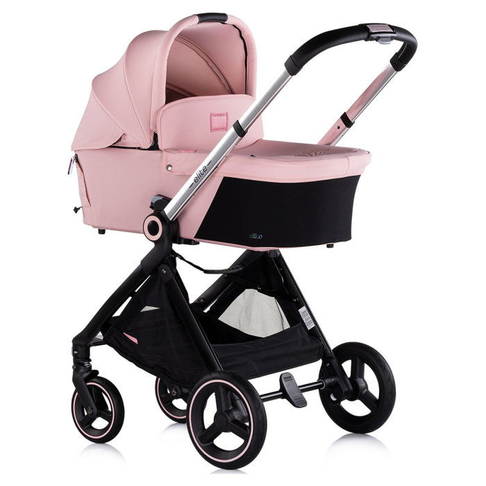 Carucior Chipolino Elite 3 in 1 pink marshmallow 0 luni [2]