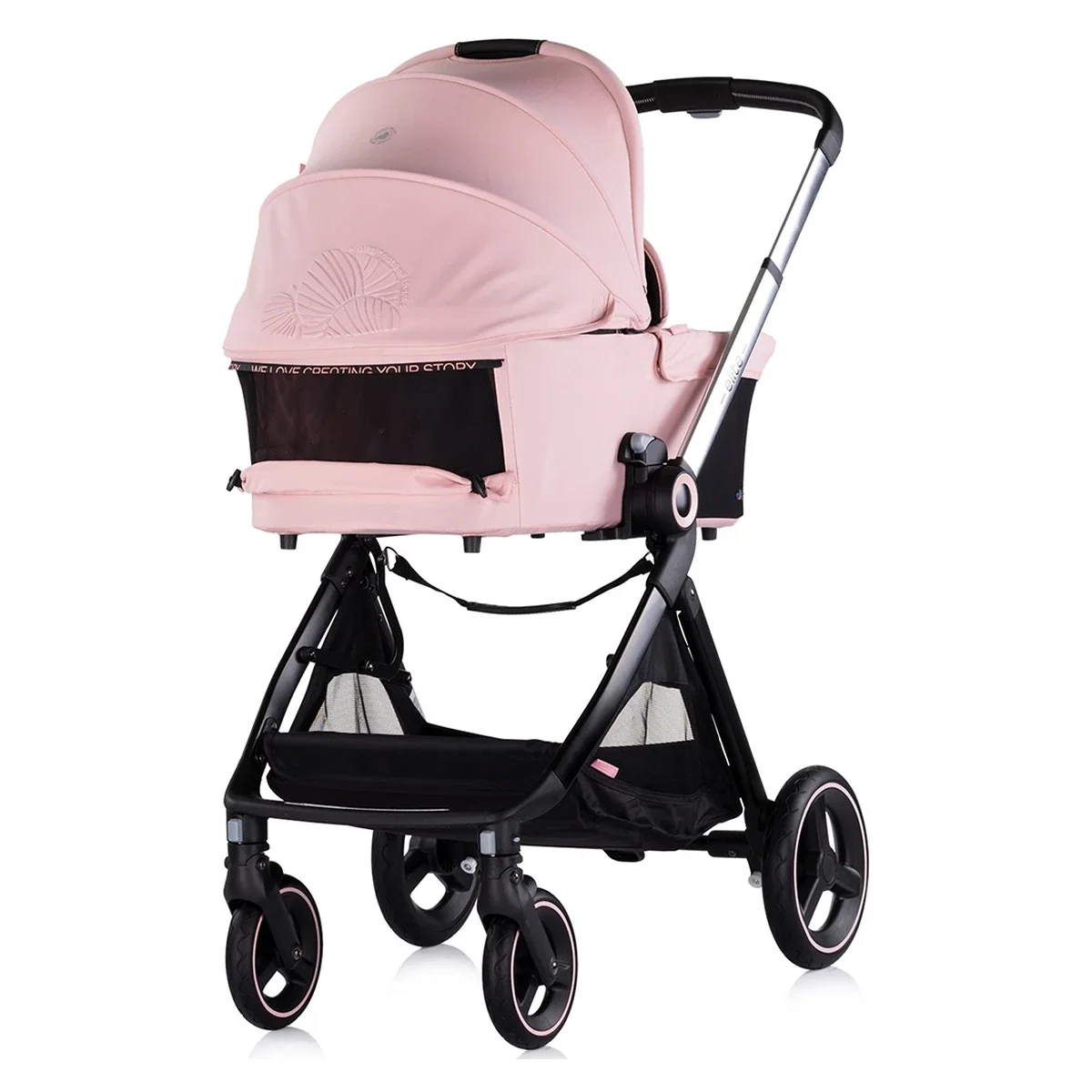 Carucior Chipolino Elite 3 in 1 pink marshmallow 0 luni [16]