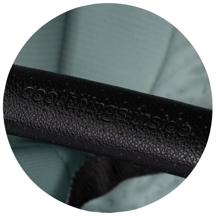 Carucior Chipolino Euphoria 3 in 1, de la nastere pana la 22 kg, include scoica auto i-size, cadru usor, pliere usoara, husa de picioare si geanta incluse, Matcha [27]