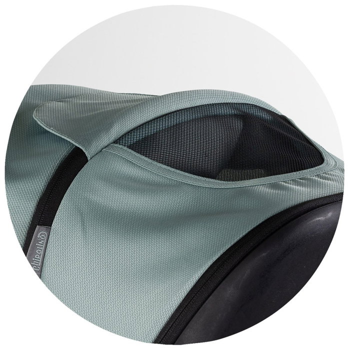 Carucior Chipolino Euphoria 3 in 1, de la nastere pana la 22 kg, include scoica auto i-size, cadru usor, pliere usoara, husa de picioare si geanta incluse, Matcha [23]