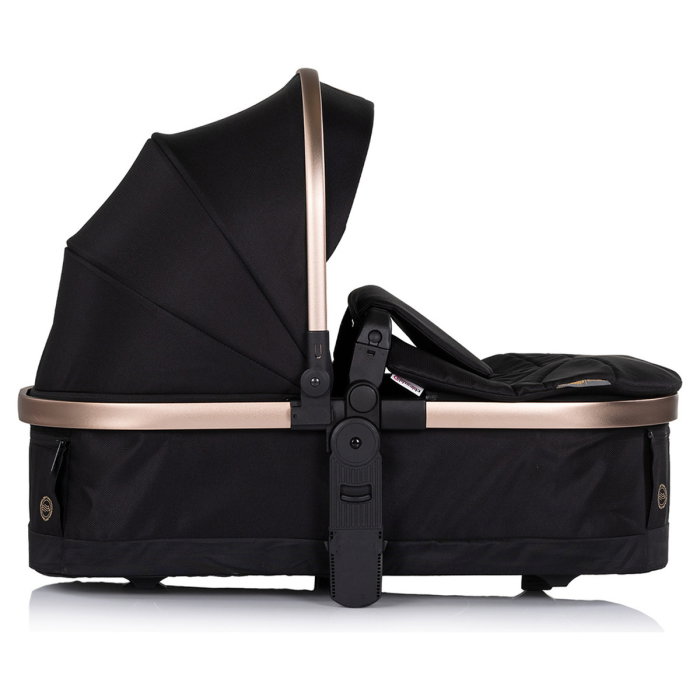 Carucior Chipolino Euphoria 3 in 1, de la nastere pana la 22 kg, include scoica auto i-size, cadru usor, pliere usoara, husa de picioare si geanta incluse, Noir [16]