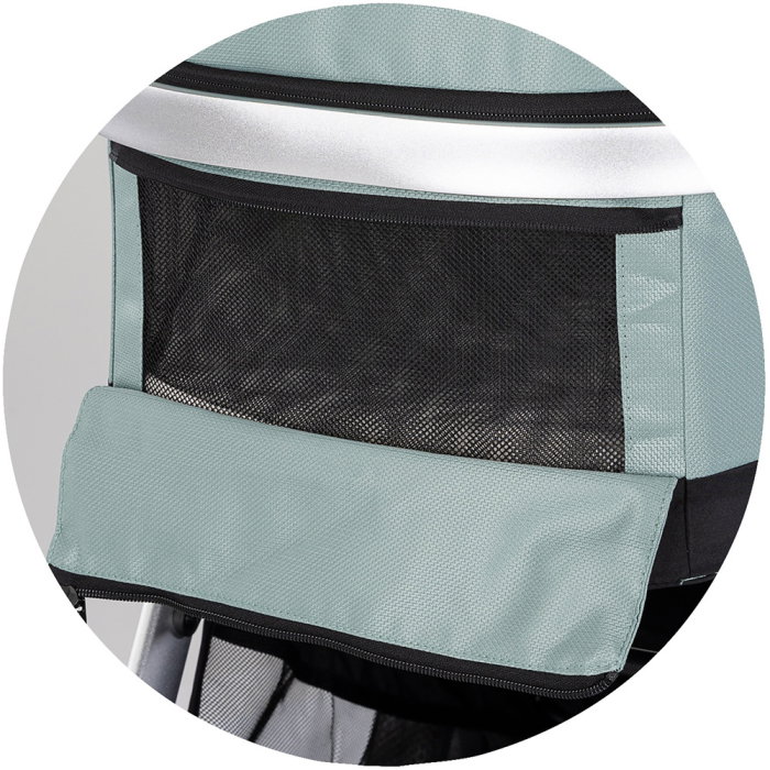 Carucior Chipolino Euphoria 3 in 1, de la nastere pana la 22 kg, include scoica auto i-size, cadru usor, pliere usoara, husa de picioare si geanta incluse, Matcha [29]