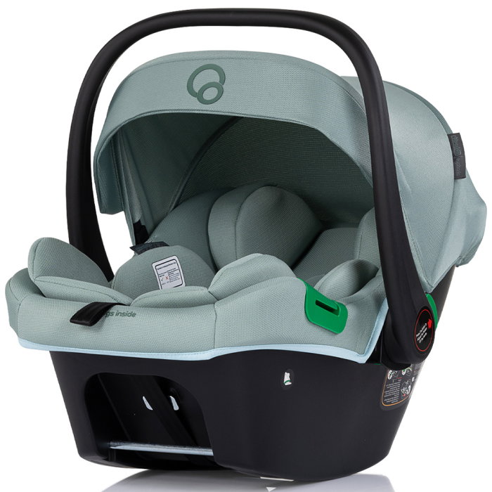 Carucior Chipolino Euphoria 3 in 1, de la nastere pana la 22 kg, include scoica auto i-size, cadru usor, pliere usoara, husa de picioare si geanta incluse, Matcha [17]
