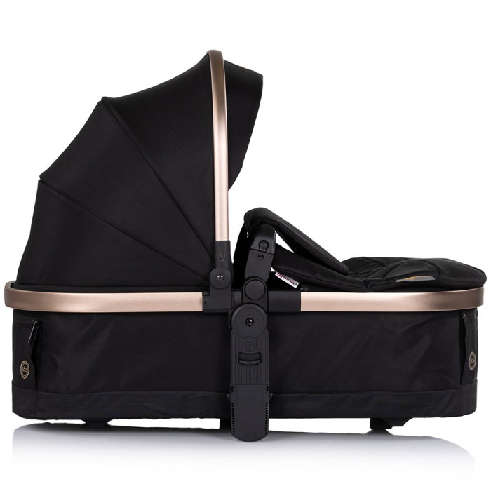 Carucior Chipolino Euphoria 3 in 1, de la nastere pana la 22 kg, include scoica auto i-size, cadru usor, pliere usoara, husa de picioare si geanta incluse, Noir [16]