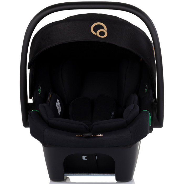Carucior Chipolino Euphoria 3 in 1, de la nastere pana la 22 kg, include scoica auto i-size, cadru usor, pliere usoara, husa de picioare si geanta incluse, Noir [19]