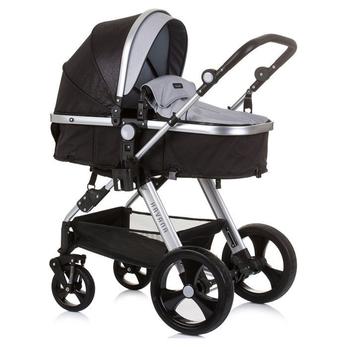 Carucior Chipolino Havana 3 in 1, Obsidian silver 0 luni [2]