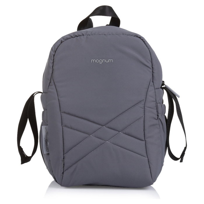 Carucior Bebe 3 in 1 Chipolino Magnum Anthracite, cu Landou, Scaun Auto i-Size, Rucsac si Husa Picioare 0 luni [17]