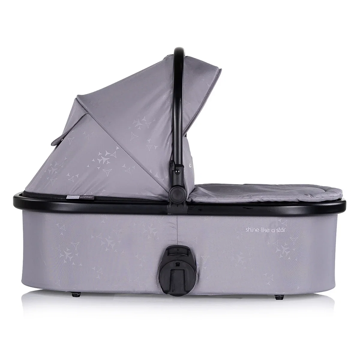 Carucior Bebe 3 in 1 Chipolino Marbella Cloud Grey, cu Landou, Scaun Auto i-Size si Geanta 0 luni [15]