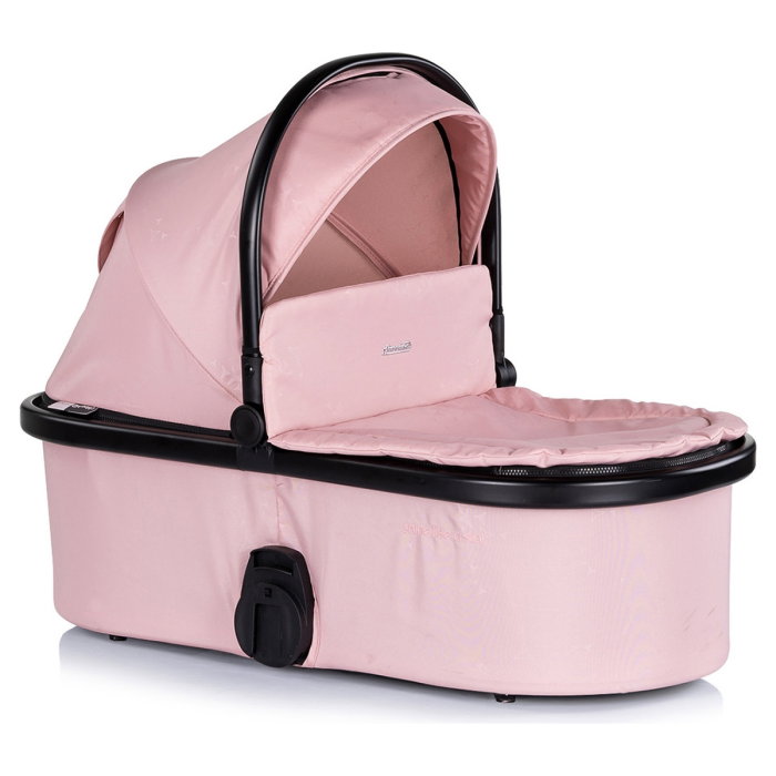 Carucior Chipolino Marbella 3 in 1, de la nastere pana la 22 kg, include scoica auto i-size, cadru usor, pliere compacta, sezut reversibil, gentuta inclusa, Pink marshmallow [14]