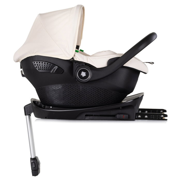 Carucior Chipolino Pearl 3 in 1, Cu scoica auto, Sezut reversibil, Husa de picioare, Gentuta parinti, Pana la 22 kg, Cashmere [18]