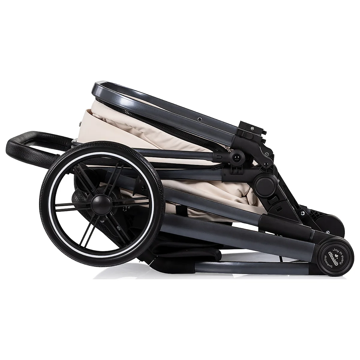 Carucior Chipolino Pearl 3 in 1, Cu scoica auto, Sezut reversibil, Husa de picioare, Gentuta parinti, Pana la 22 kg, Cashmere [13]