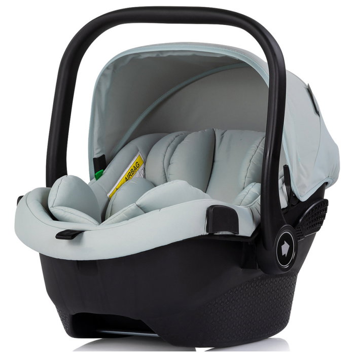 Carucior Chipolino Pearl 3 in 1, Cu scoica auto, Sezut reversibil, Husa de picioare, Gentuta parinti, Pana la 22 kg, Matcha [14]