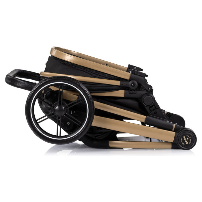 Carucior Chipolino Pearl 3 in 1, Cu scoica auto, Sezut reversibil, Husa de picioare, Gentuta parinti, Pana la 22 kg, Noir [13]