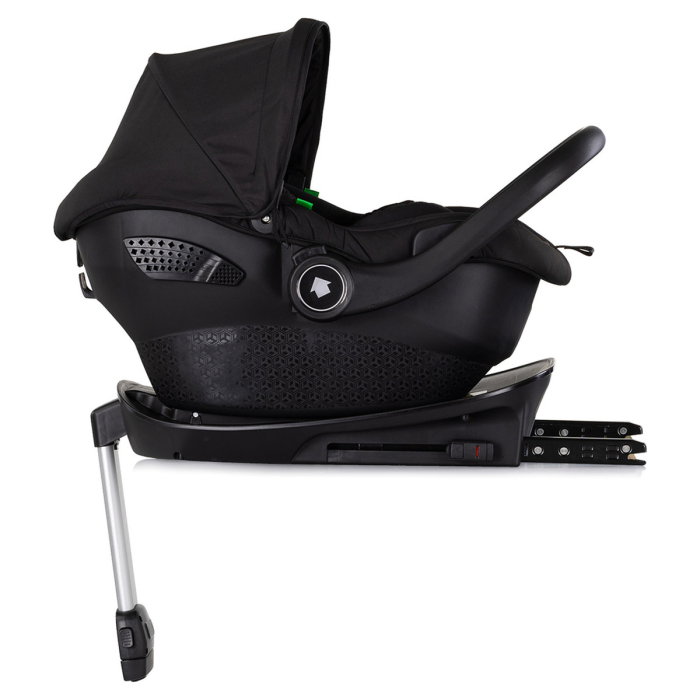 Carucior Chipolino Pearl 3 in 1, Cu scoica auto, Sezut reversibil, Husa de picioare, Gentuta parinti, Pana la 22 kg, Noir [18]