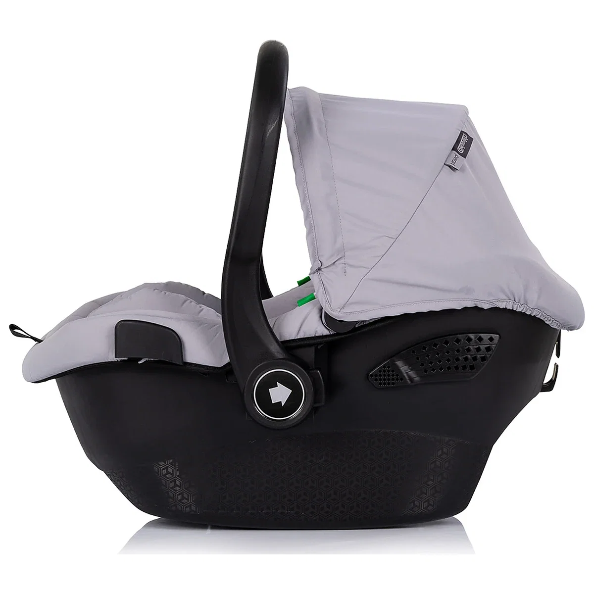 Carucior Chipolino Pearl 3 in 1, Cu scoica auto, Sezut reversibil, Husa de picioare, Gentuta parinti, Pana la 22 kg, Platinum [19]