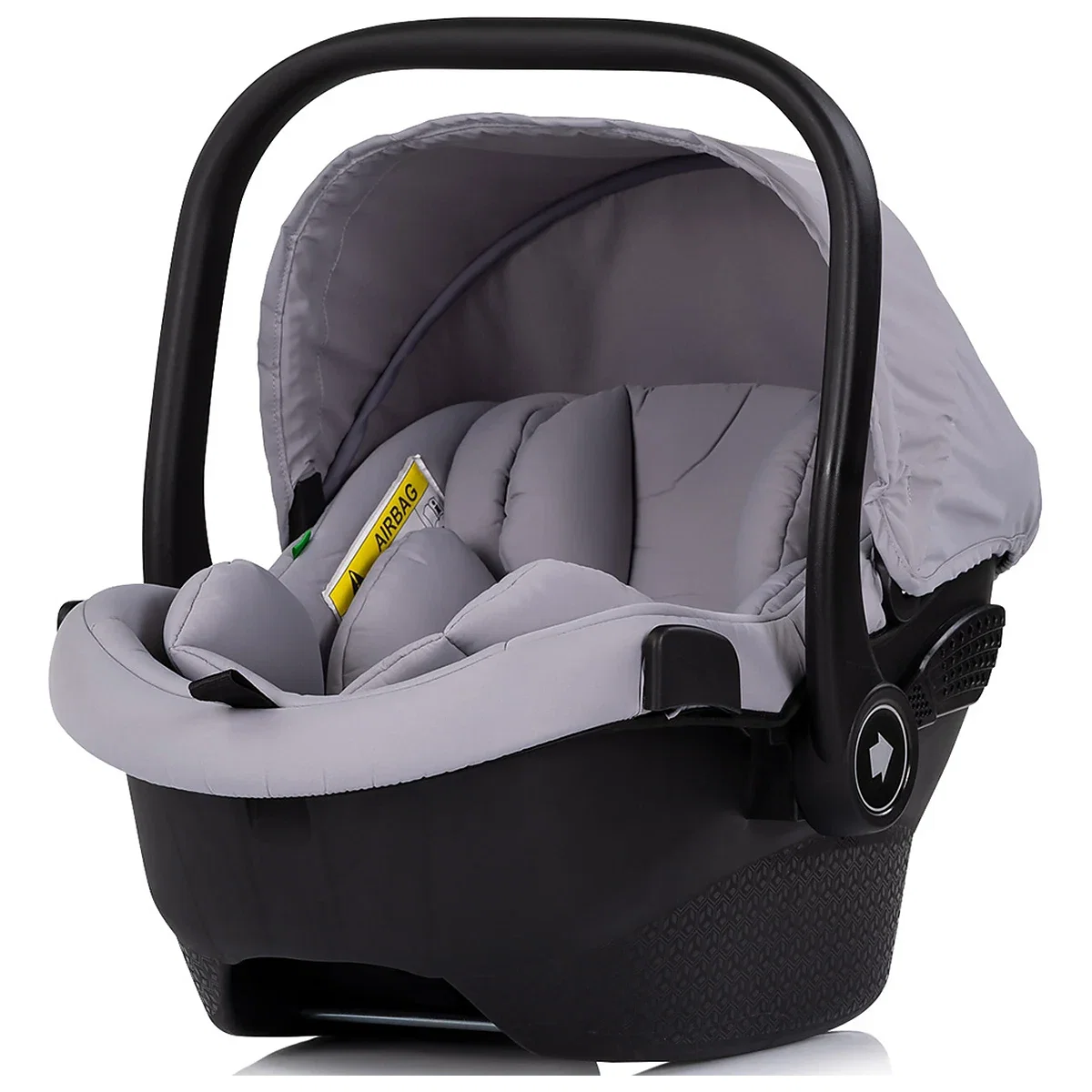 Carucior Chipolino Pearl 3 in 1, Cu scoica auto, Sezut reversibil, Husa de picioare, Gentuta parinti, Pana la 22 kg, Platinum [18]