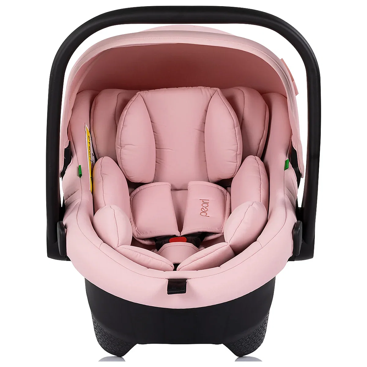 Carucior Chipolino Pearl 3 in 1, Cu scoica auto, Sezut reversibil, Husa de picioare, Gentuta parinti, Pana la 22 kg, Powder pink [16]