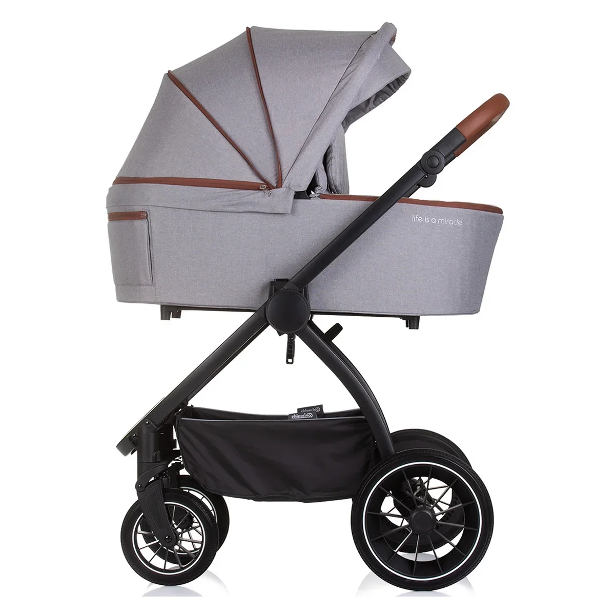 Carucior Chipolino Prestige 3 in 1 cloud grey 0 luni [4]