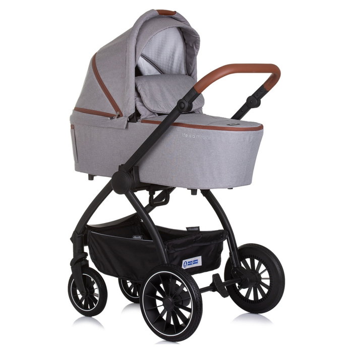 Carucior Chipolino Prestige 3 in 1 cloud grey 0 luni [2]