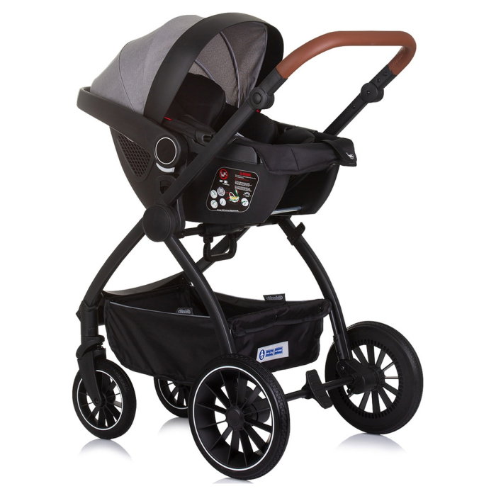 Carucior Chipolino Prestige 3 in 1 cloud grey 0 luni [14]