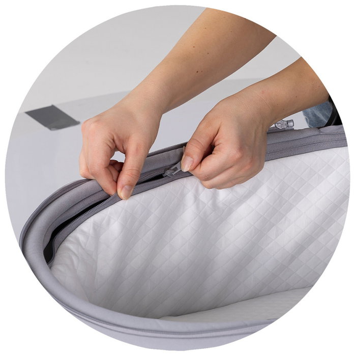 Carucior Chipolino Prestige 3 in 1, Platinum 0 luni [25]