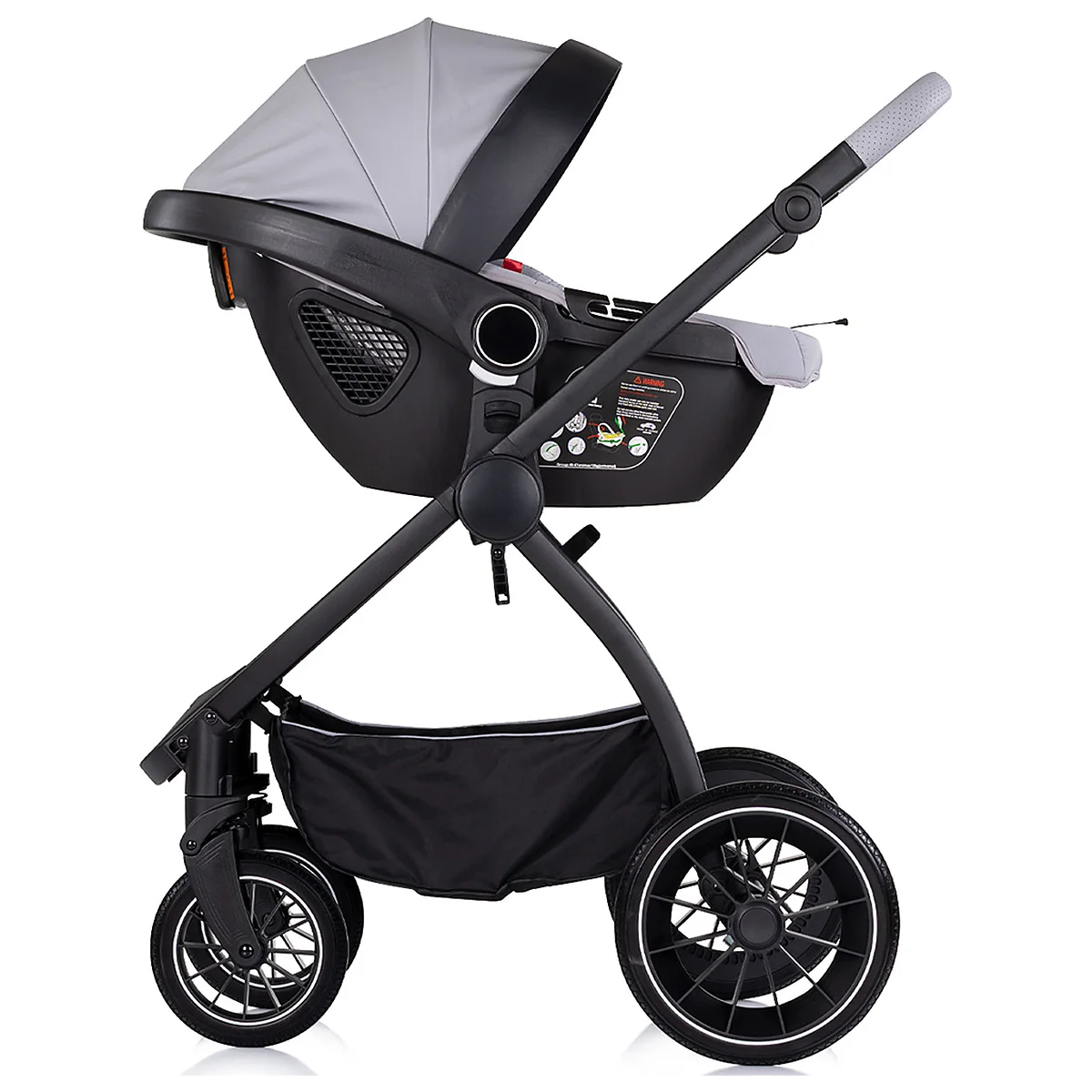 Carucior Chipolino Prestige 3 in 1, Platinum 0 luni [13]