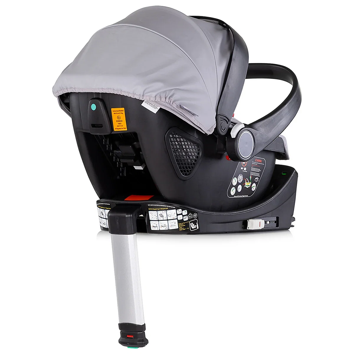 Carucior Chipolino Prestige 3 in 1, Platinum 0 luni [21]