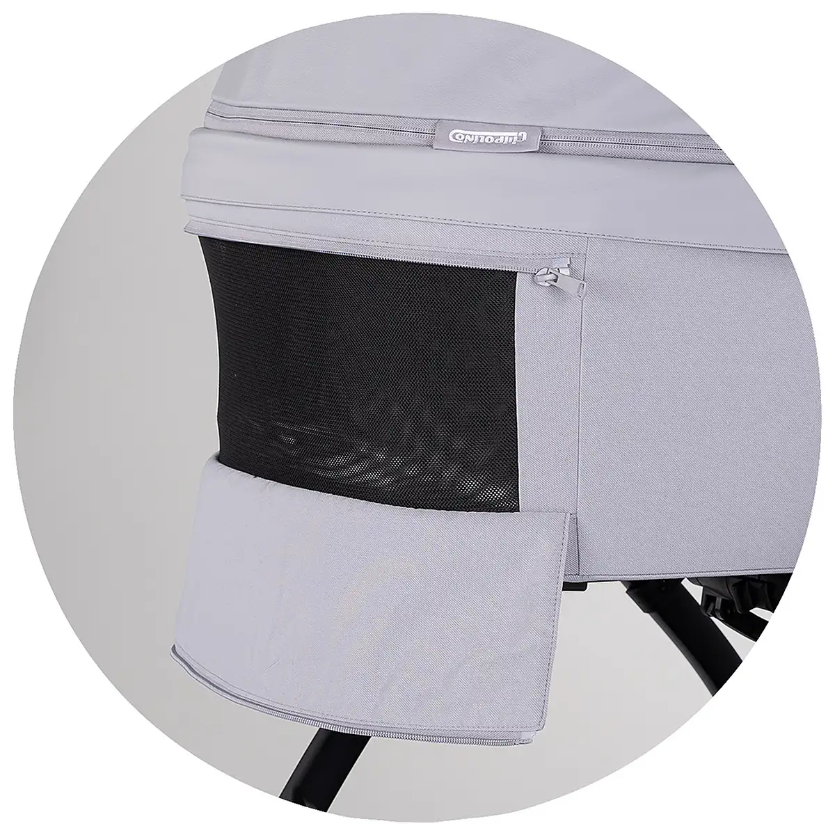 Carucior Chipolino Prestige 3 in 1, Platinum 0 luni [26]