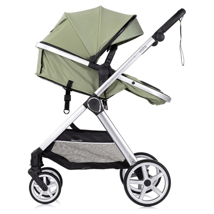 Carucior Chipolino Vista 2 in 1 basil 0 luni [6]