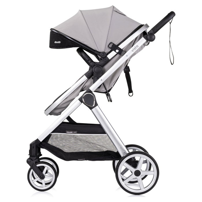 Carucior Chipolino Vista 2 in 1 cloud grey 0 luni [4]