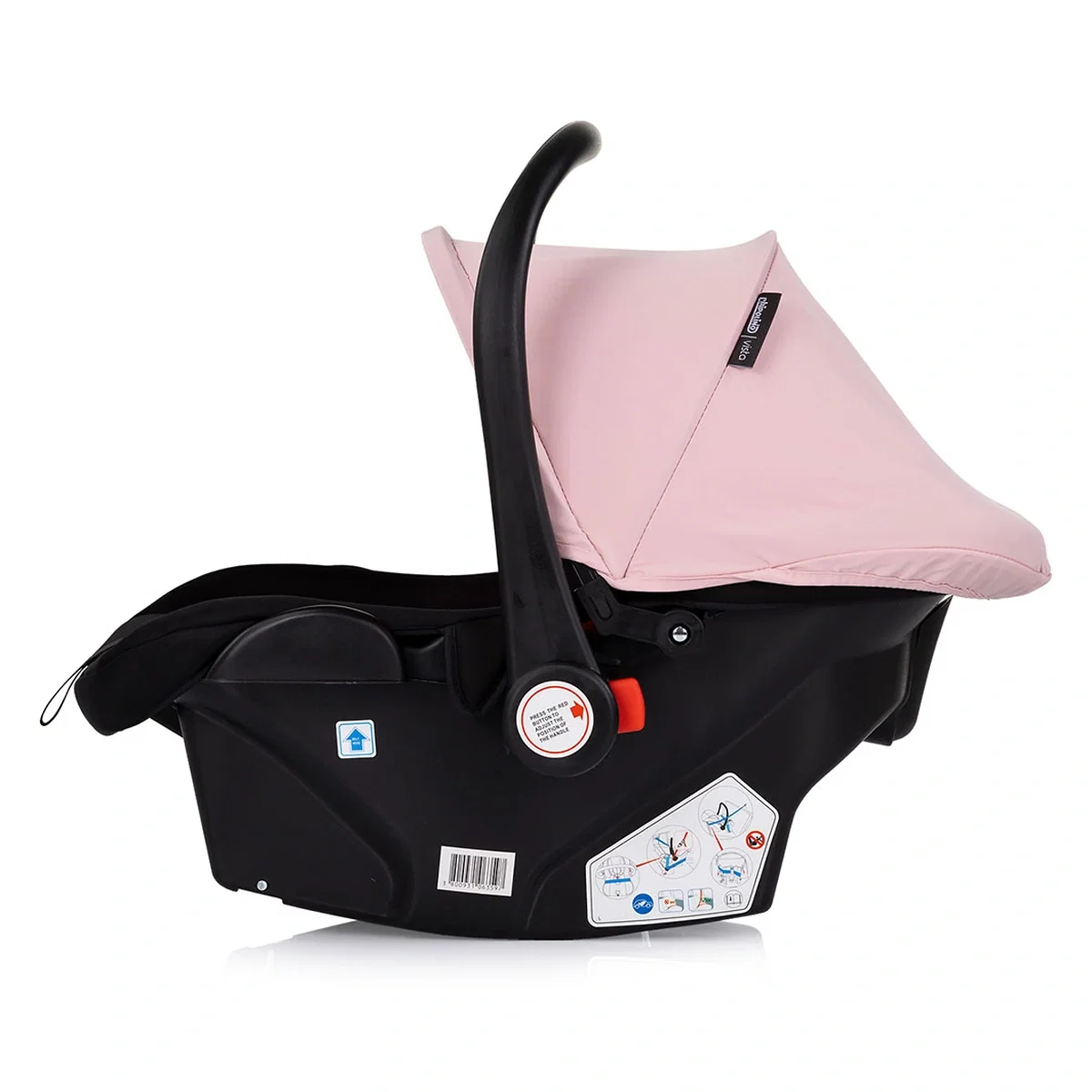 Carucior Chipolino Vista 3 in 1 pink marshmallow 0 luni [14]