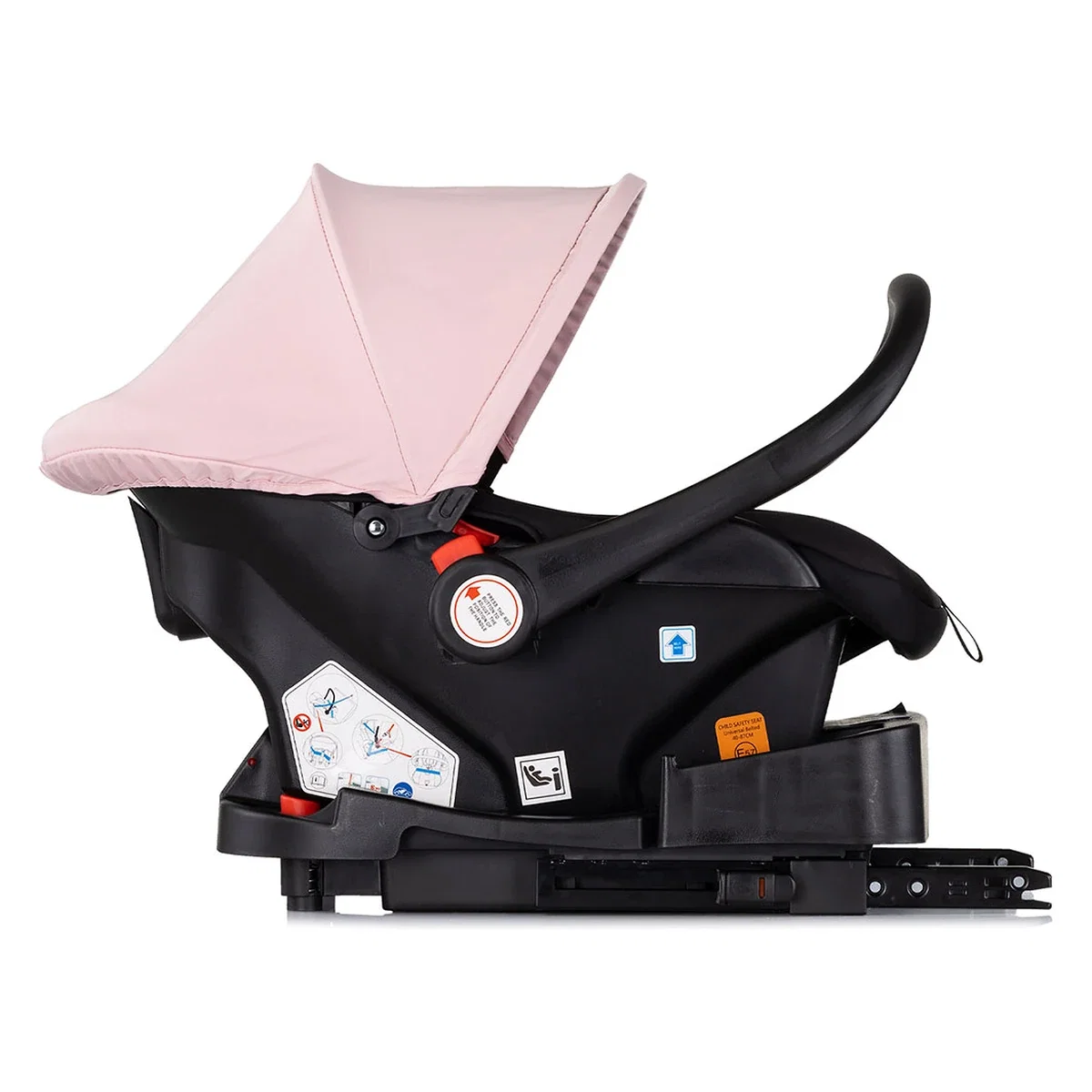 Carucior Chipolino Vista 3 in 1 pink marshmallow 0 luni [17]