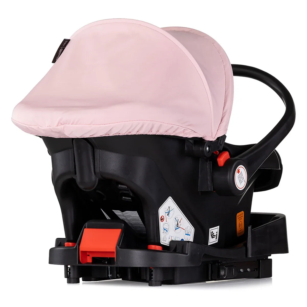 Carucior Chipolino Vista 3 in 1 pink marshmallow 0 luni [16]