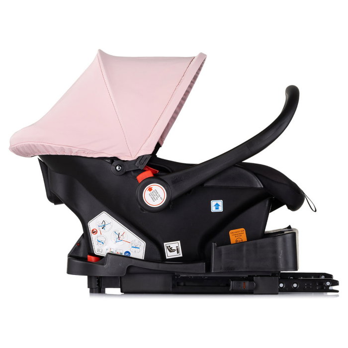 Carucior Chipolino Vista 3 in 1 pink marshmallow 0 luni [17]