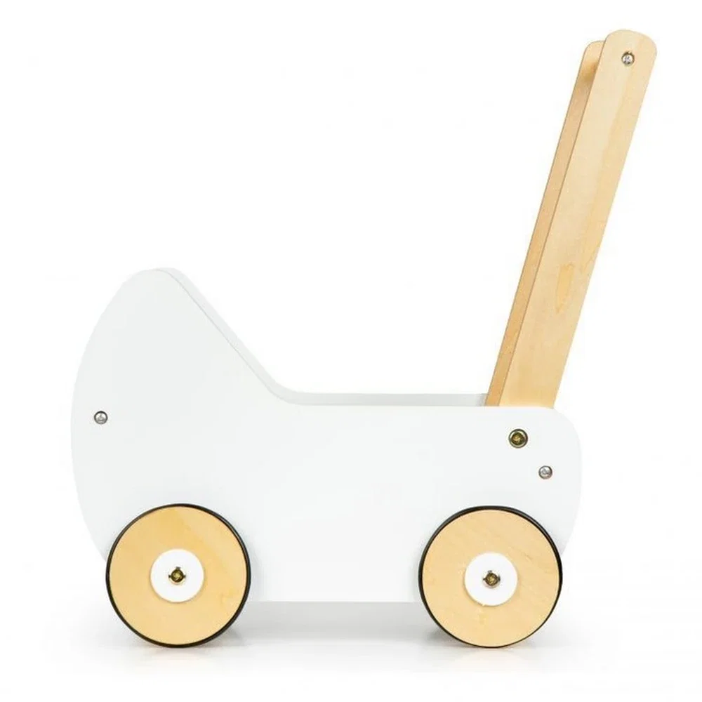Carucior din lemn pentru papusi Ecotoys 3 ani+ [2]