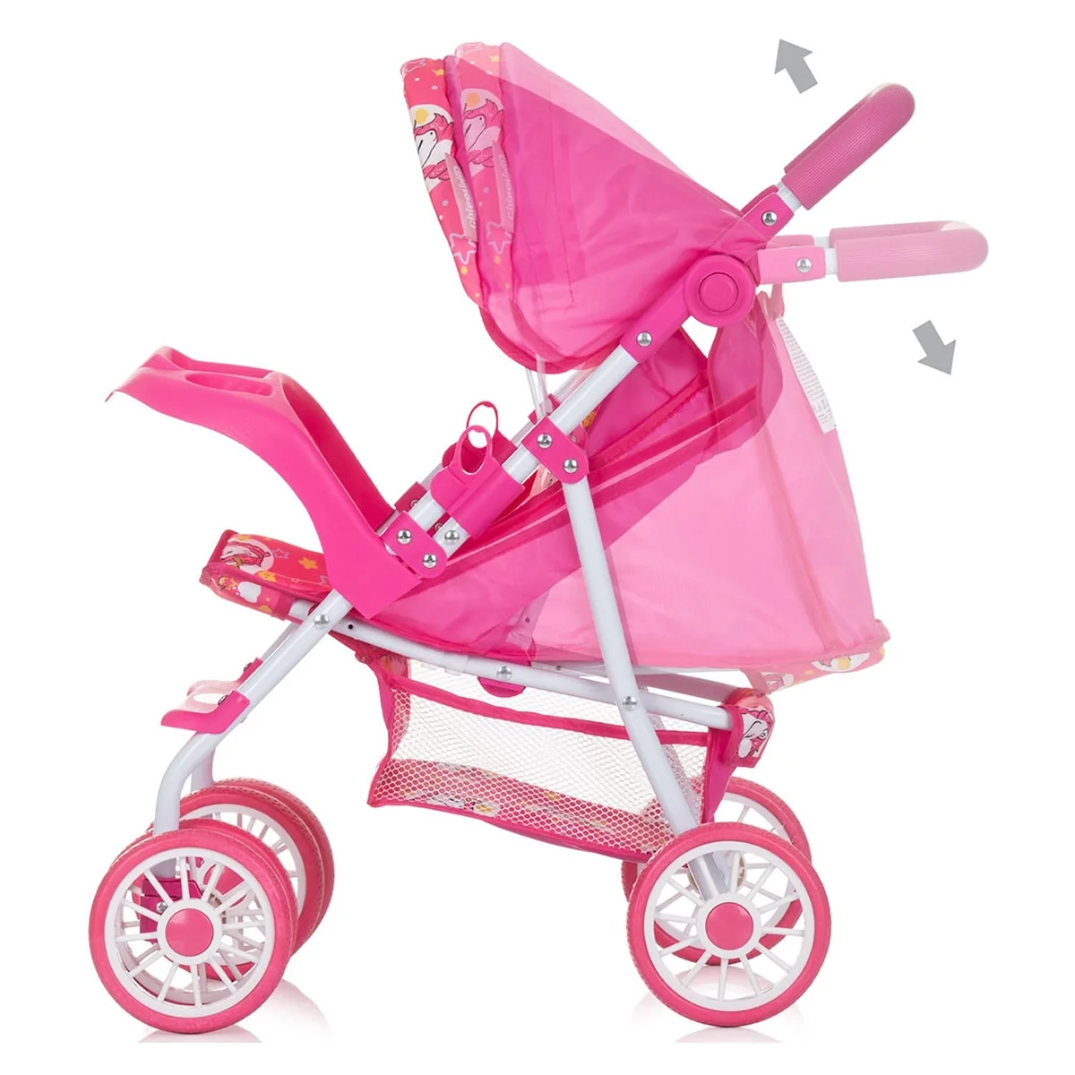 Carucior pentru papusi Chipolino Dolly unicorns 3 ani [3]