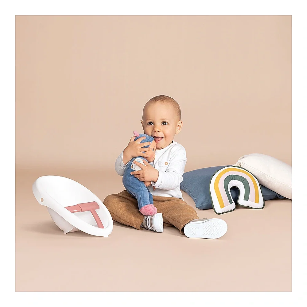 Carucior pentru papusi Smoby Baby Walker 3 in 1 cu papusa 1 an + [5]