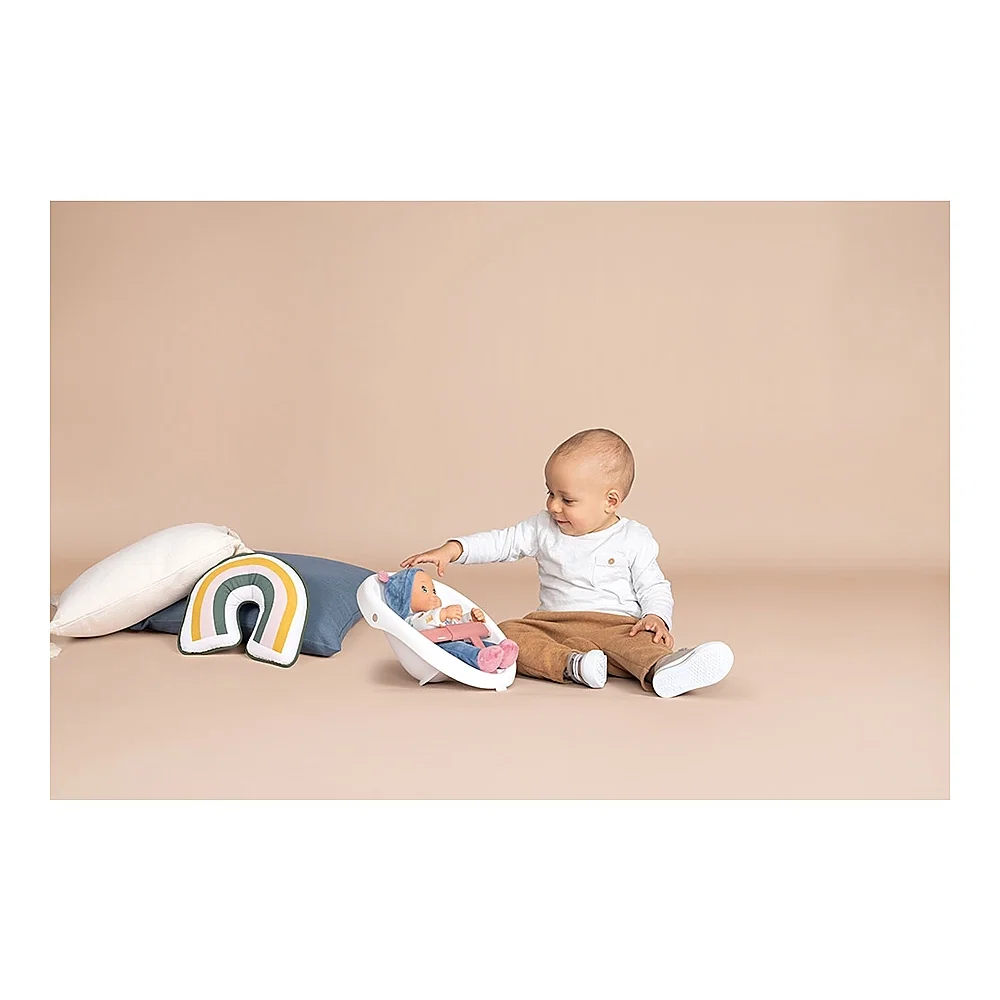 Carucior pentru papusi Smoby Baby Walker 3 in 1 cu papusa 1 an + [9]