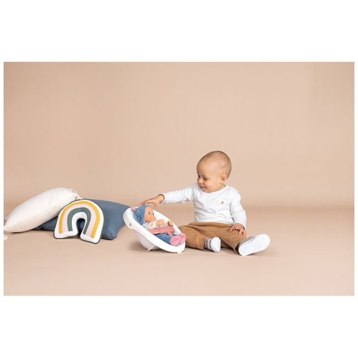 Carucior pentru papusi Smoby Baby Walker 3 in 1 cu papusa 1 an + [9]