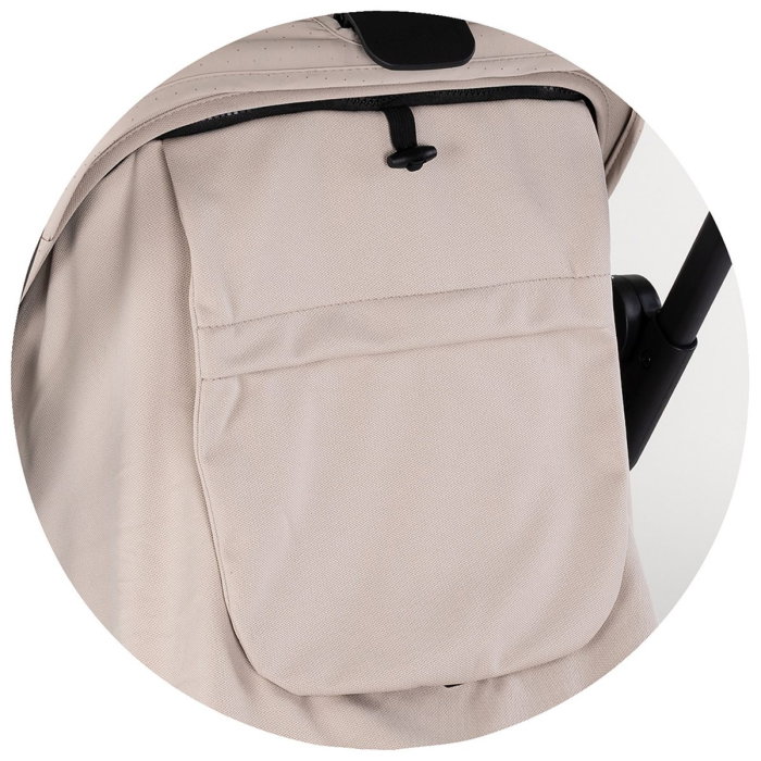 Carucior sport Chipolino Go Twist, cu sezut rotativ 360 grade, pliere cu o singura mana, pana la 22 kg, Latte [9]