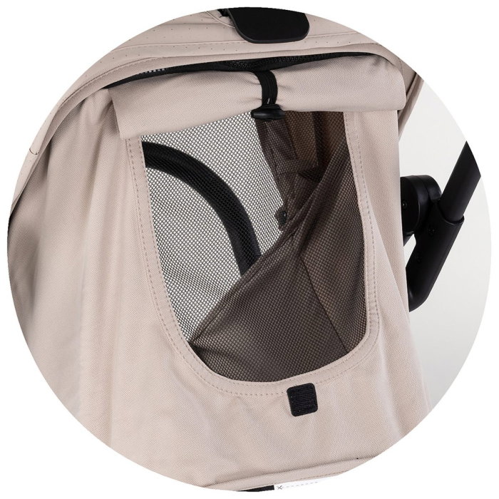 Carucior sport Chipolino Go Twist, cu sezut rotativ 360 grade, pliere cu o singura mana, pana la 22 kg, Latte [10]