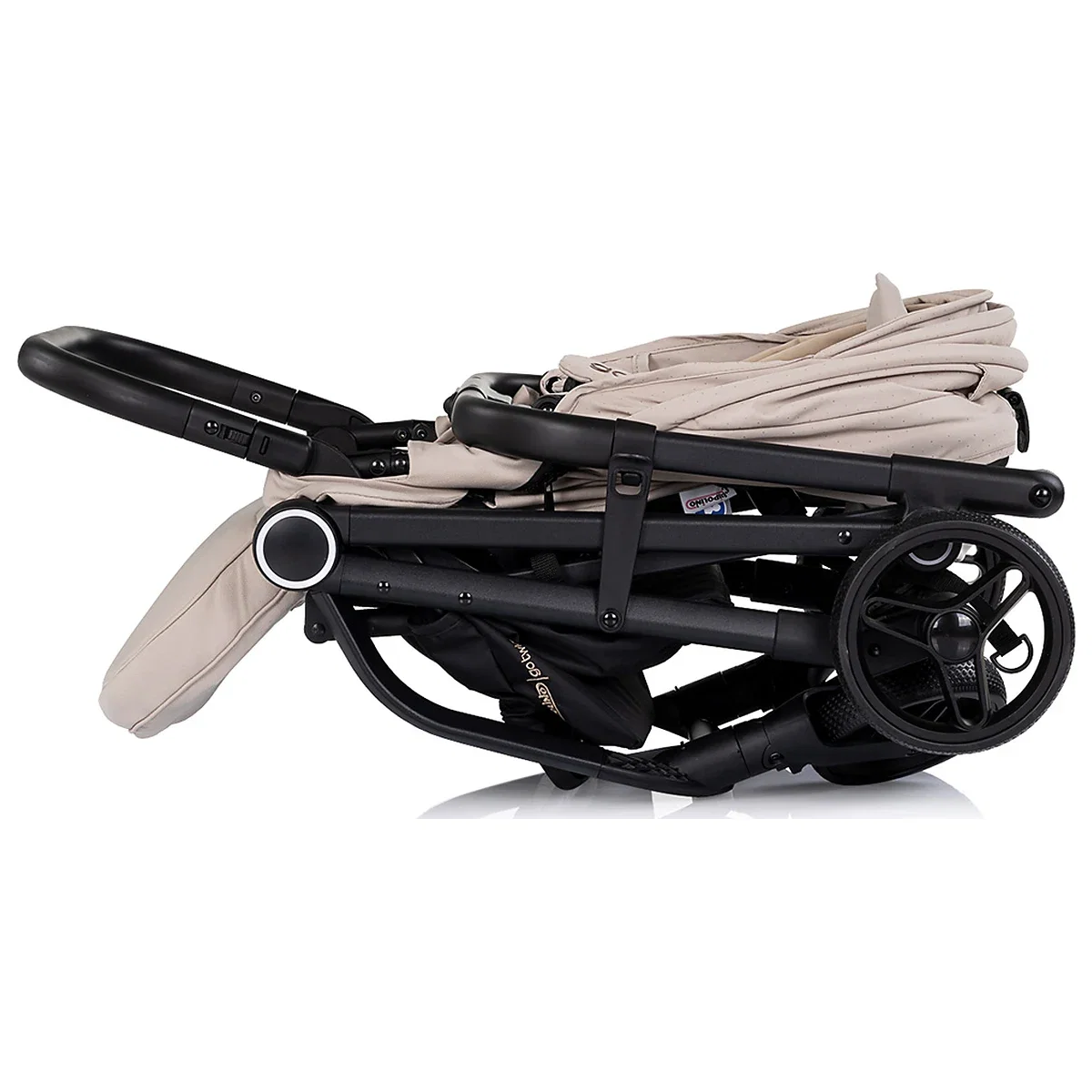 Carucior sport Chipolino Go Twist, cu sezut rotativ 360 grade, pliere cu o singura mana, pana la 22 kg, Latte [6]
