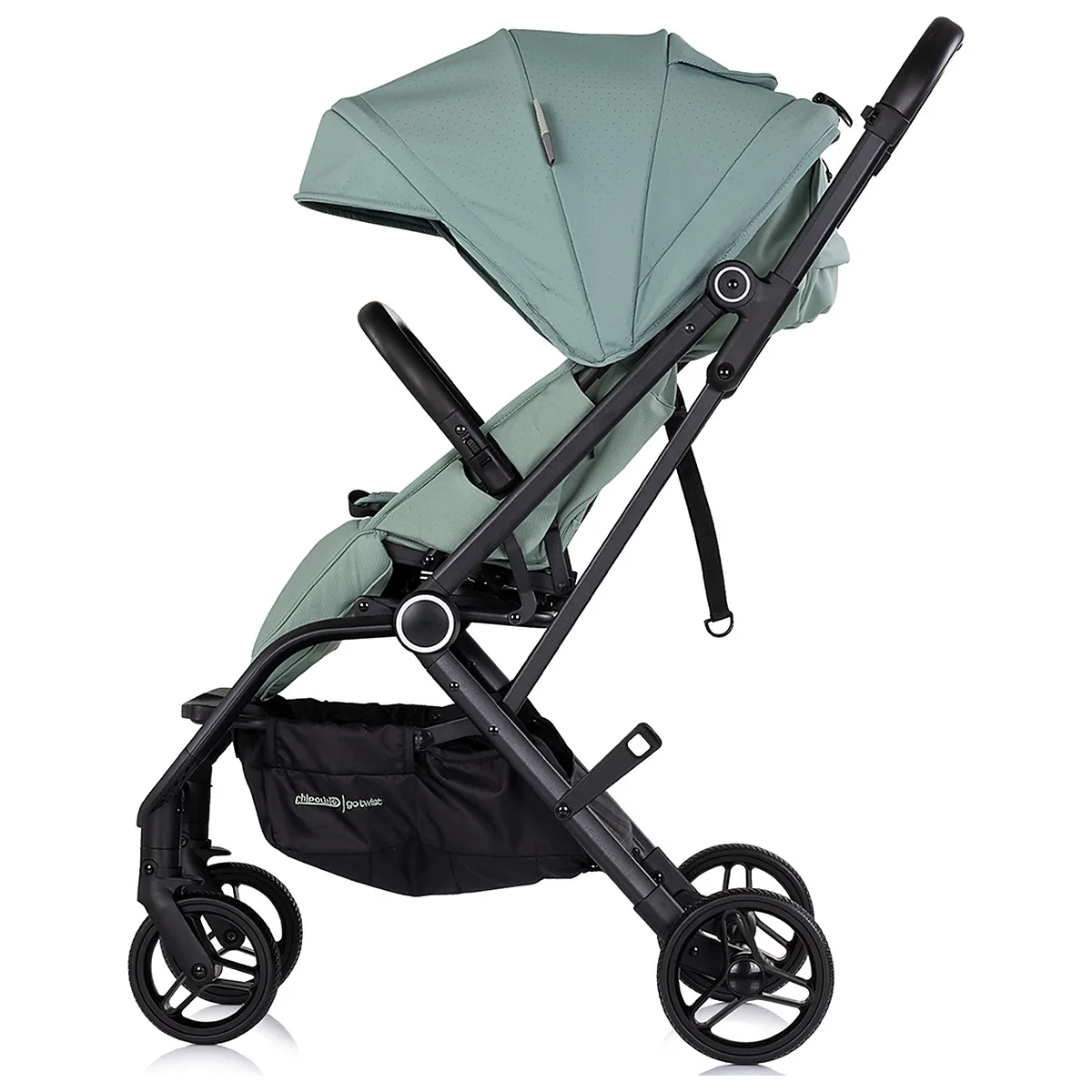 Carucior sport Chipolino Go Twist, cu sezut rotativ 360 grade, pliere cu o singura mana, pana la 22 kg, Matcha [2]