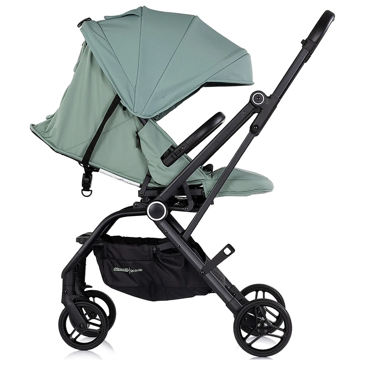 Carucior sport Chipolino Go Twist, cu sezut rotativ 360 grade, pliere cu o singura mana, pana la 22 kg, Matcha [5]